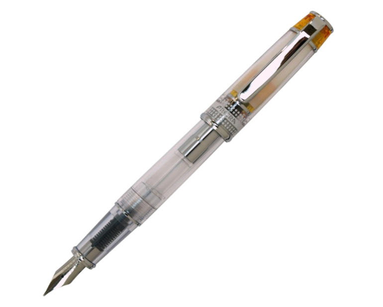 Pilot Prera Iro-Ai Fountain Pen, Transparent  Nib (Moyenne / Fine) Orange