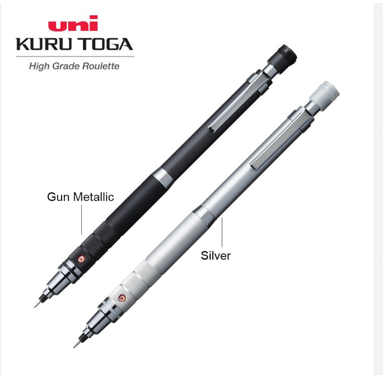 Uni  Kuru toga  Porte-mines premium  0.5 mm - Gun Metallic