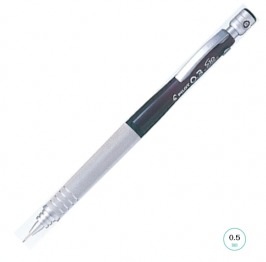 Pilot Porte-mine S10, (HPS-1SR-TB3) 0.3 mm Noire transparent Corps de plomb