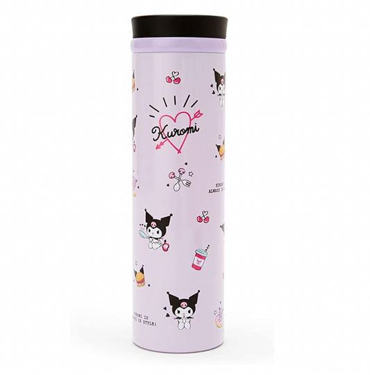 Sanrio Kuromi Bouteille tasse Isotherme en Acier Inoxydable 460ml